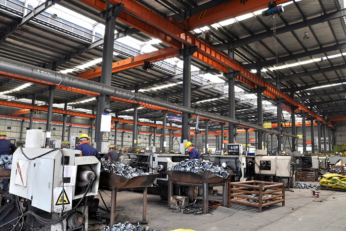 合作网架锥头车间