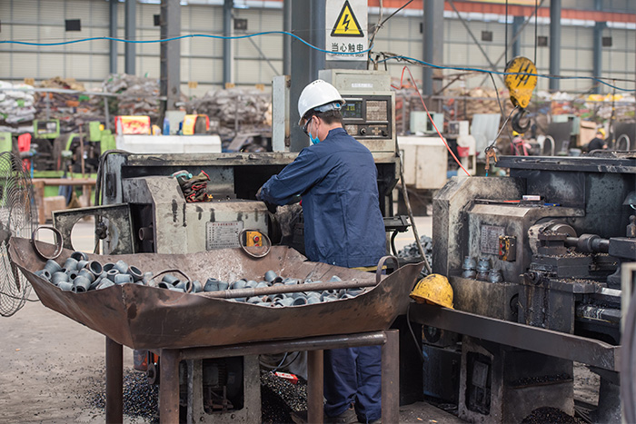 合作网架锥头车间